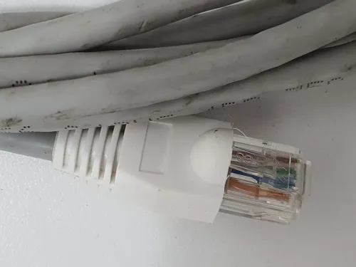 Cable Red Ethernet Utp Cat6 Ficha Furukawa Capuchon 3.3m (Usado)
