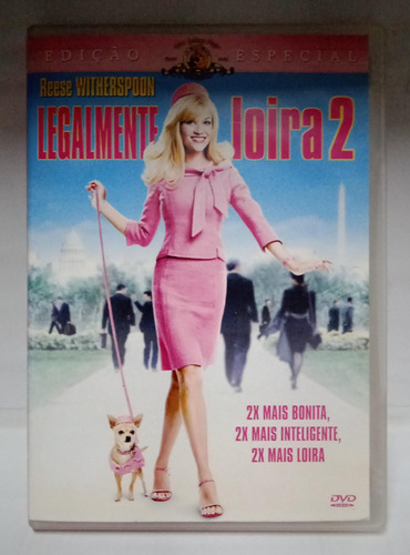 Dvd Legalmente Loira 2 - Reese Witherspoon * Original