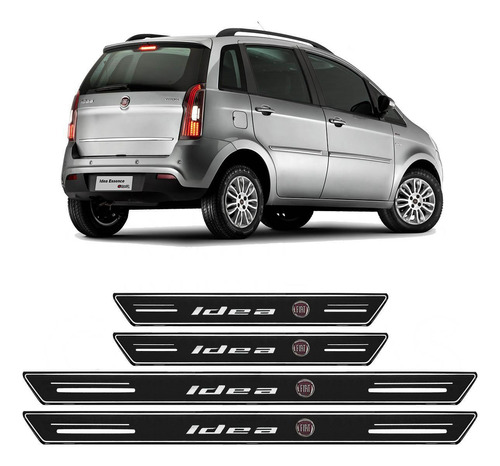 Soleira Platinum Fiat Idea 2005 2006 2007 A 2014 2015 2016