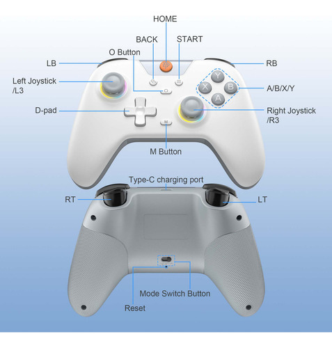 Xd Easysmx X05 Control Bluetooth Inalambrico Gamepad Para