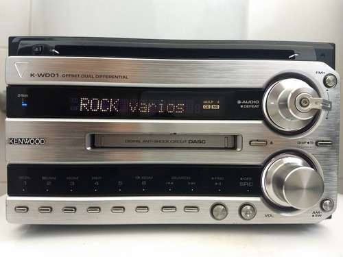 Kenwood Hi-end Super Raro K-wd01 Minidisc Cd *bluetooth-ipod (Usado)