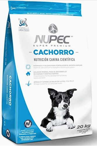 Oferta Nupec Perro Cachorro 20kg Nuevo Original