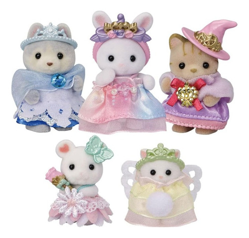 Sylvanian Families Set Princesas Calico Critters Ternurin 