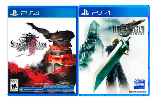 Final Fantasy Vii + Final Fantasy Origin Stranger Of Paradis