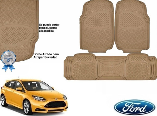 Tapetes Uso Rudo Beige Rd Ford Focus St 2013 Viejito