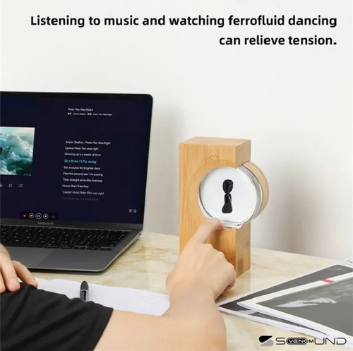 Venom Sound Liquido Magnetico Sensor Auditivo Ferrofluido