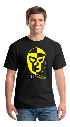 Playera Adulto Luchador Pierroth Jr. Lucha Libre Mod. 01