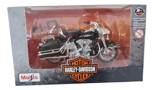 Miniatura Moto Harley Davidson Motor Cycles Coleção Maisto