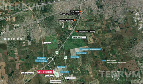 Imagen 3 de 3 de Terreno - Canning (ezeiza)