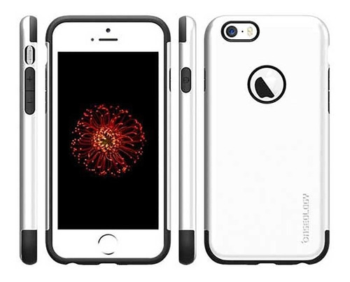 . Funda Caseology Dual Layer Plata Para iPhone 6 Y 6s