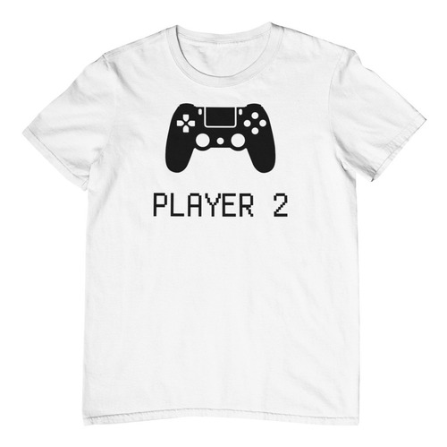 Playeras Dúo De Pareja Player 1 - Videojuegos - Gamer Novios