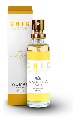 Perfume Chic Woman Amakha Paris 15 Ml Feminino