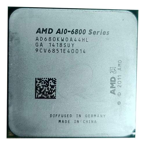 Cpu Amd A10-6800k De 4 Núcleos, 4 Hilos, 4,1 Ghz Y 100 W
