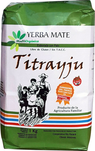 Yerba Mate Titrayju X Kg 