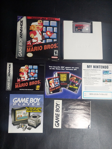 Super Mario Bros Classic Nes Series Gba