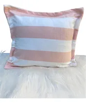 Comprar Funda Almohadón 40x40 Tusor Rayado Decoracion