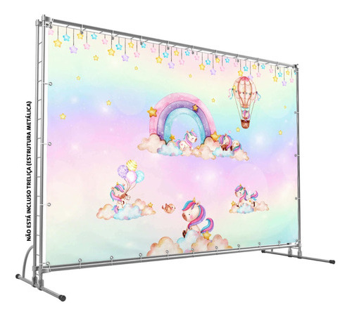 Banner Faixa Lona Com Ilhós Personalizada 1,80 X 2,20 Mts