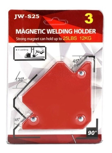 Pack 4 Escuadras Magnéticas Soldar 25 Lbs Pack 4 Escuadras Magnéticas Soldar 25 Lbs