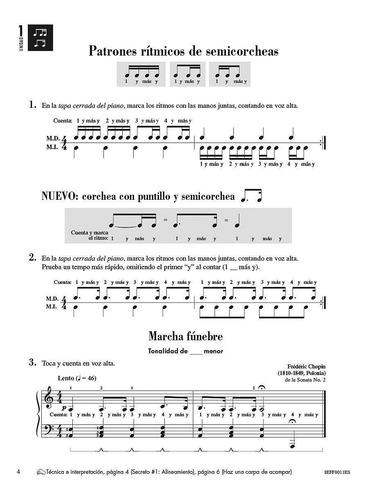 Piano Adventures: Lecciones Y Teoría, Libro 1 De 2, Nivel 6.