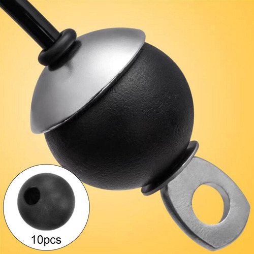 4 X 10x Cable De Polea De Fitness, Topes De Bola, 24,5 Mm