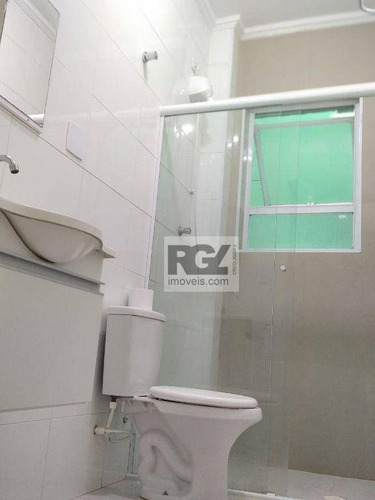 Imagem 22 de 25 de Kitnet Com 1 Dormitório À Venda, 25 M² Por R$ 210.000,00 - José Menino - Santos/sp - Kn0137