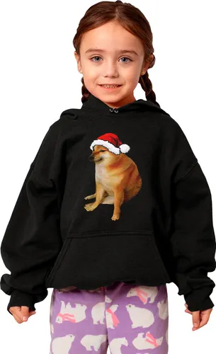 comprar Sudadera C\u002Fcapucha Para Niños Navideña Perro Meme Cheems