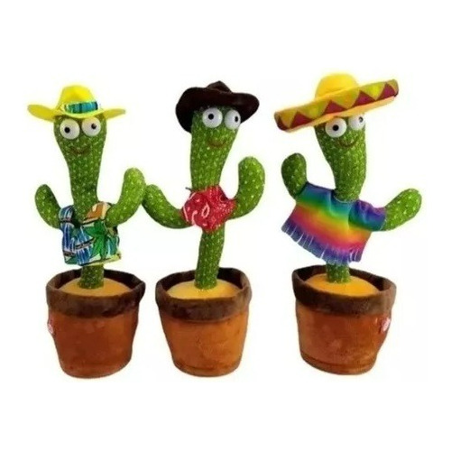 Cactus De Juguete Baila , Canta , Repite