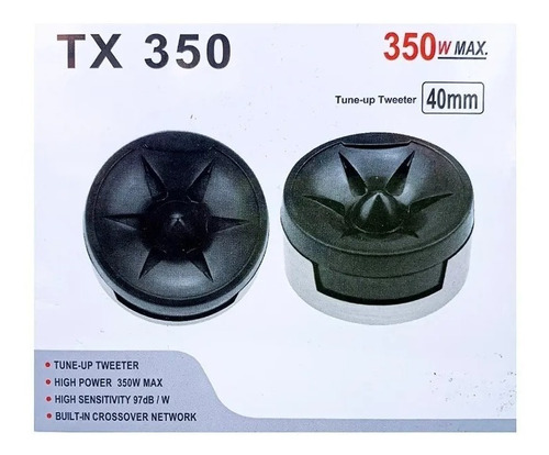 Tweeter Brillos Para Carro Económicos 350w Max 