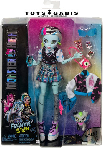 Monster High Frankie Stein Muñeca 2022 Hija De Frankenstein