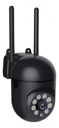 Cámara exterior 5G Hd 1080p Wifi Ip PTZ infrarroja 360º color negro