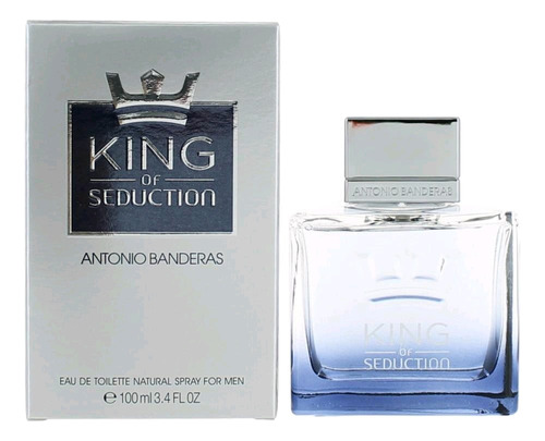 Edt 3.4 Onzas King Of Seduction Por Antonio Banderas Para