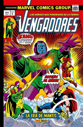 Marvel Gold Los Vengadores. La Era De Mantis - John Buscema