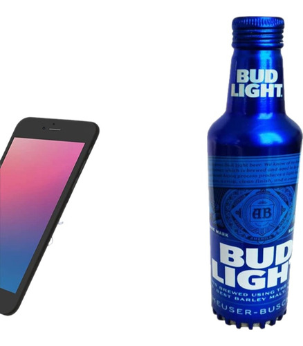 Bud Light - Altavoz Bluetooth Diseñado Con Botella De Alumin