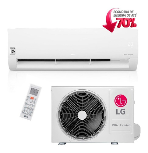 Ar Condicionado Split LG Dual Inverter 22000 Btus Q/f 220v