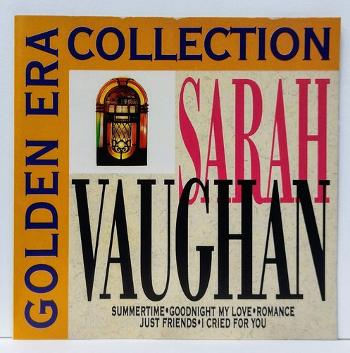 Cd Sarah Vaughan Golden Era Collection