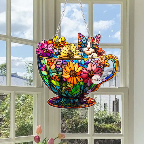 Colgante Acrílico Con Decoración Plana 2d Con Forma De Clave