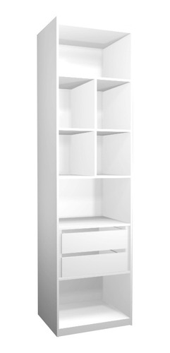 Closet Flex 2 Gavetas Mdf 225cmx60cmx50cm