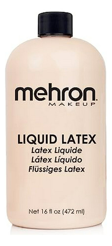 Látex Líquido Maquillaje Mehron (16 Oz) (piel Clara)