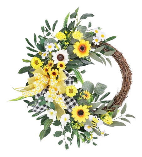Grinalda De Primavera Verão, Guirlanda De Flores