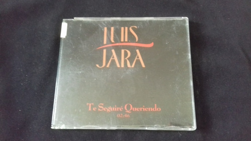 Cd Promocional Luis Jara - Te Seguire Queriendo