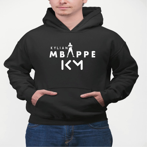 Polerón Estampado Kylian Mbappe, Futbol, Logo, Romanosmodas