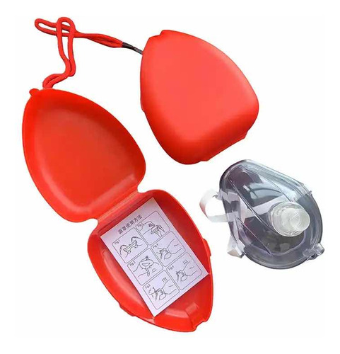 Mascarilla De Rcp Para Primeros Auxilios Con Estuche Generic