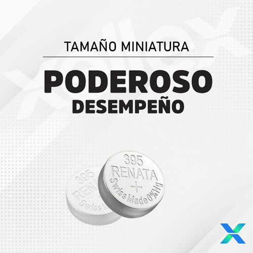 Imagen 5 de 8 de 10 X Pilas Renata 395 Sr927sw Original Suiza Blister