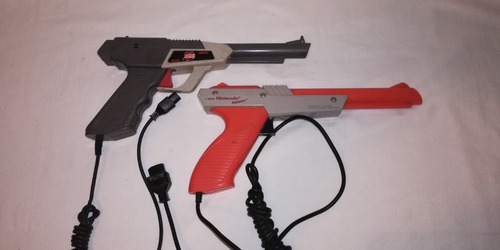 Consola Nintendo Y  2 Pistolas Zapper Original Juego