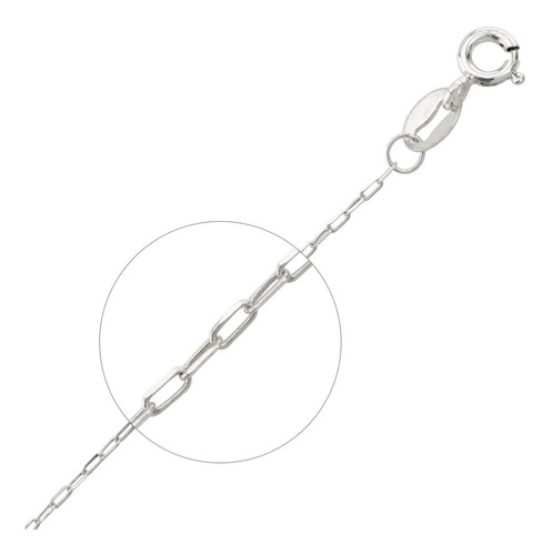 Cadena Forcet Plata 925 Hilo 0,30 Italiano Regalo Unisex