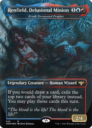 Magic Eruth, Tormented Prophet (renfield, Delusional Minion) (Usado)