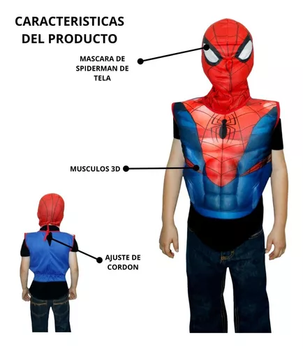 MASCARA SPIDERMAN INFANTIL » ¡Comprar Ahora!