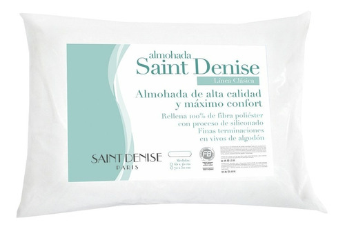 Almohada Con Relleno Siliconado Saint Denise 50x70x12