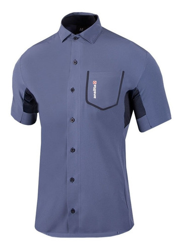 Camisa W-max 2  Secado Rapido Prot Solar Ansilta Hombre