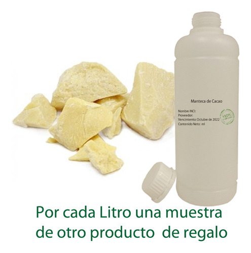 Manteca De Cacao, Karité Y Aceite De Almendras 1 Litro C/u